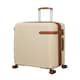 image 1 of IT Luggage Clarify Creme Medium Suitcase with TSA Lock Cream | Medium