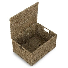Seagrass Storage Baskets Green | Green | L