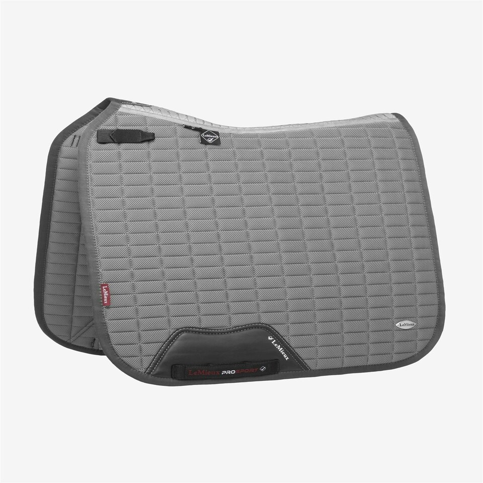image 1 of LeMieux Self-Cool Dressage Square Polar Grey | Large