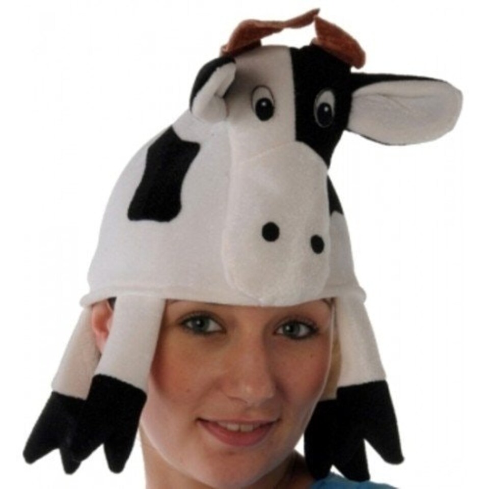 image 1 of Adult Cow Hat Fancy Dress (38x25cm)