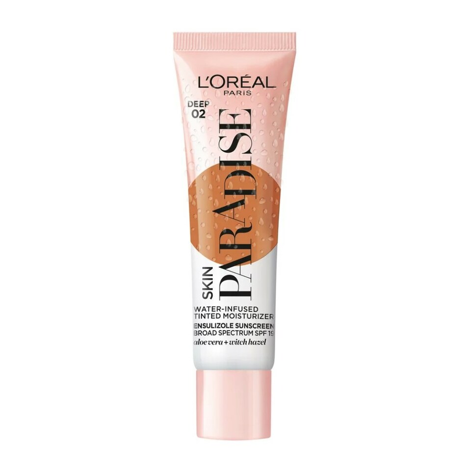 image 1 of L'Oreal Paris Skin Paradise Tinted Water Moisturiser Spf 20 30ml - 02 Deep