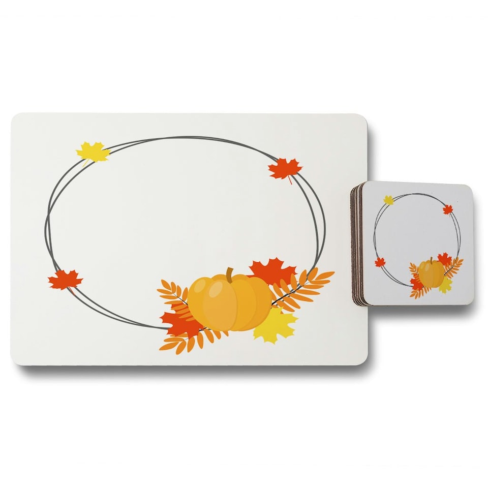image 1 of Pumpkin (Placemat & Coaster Set)