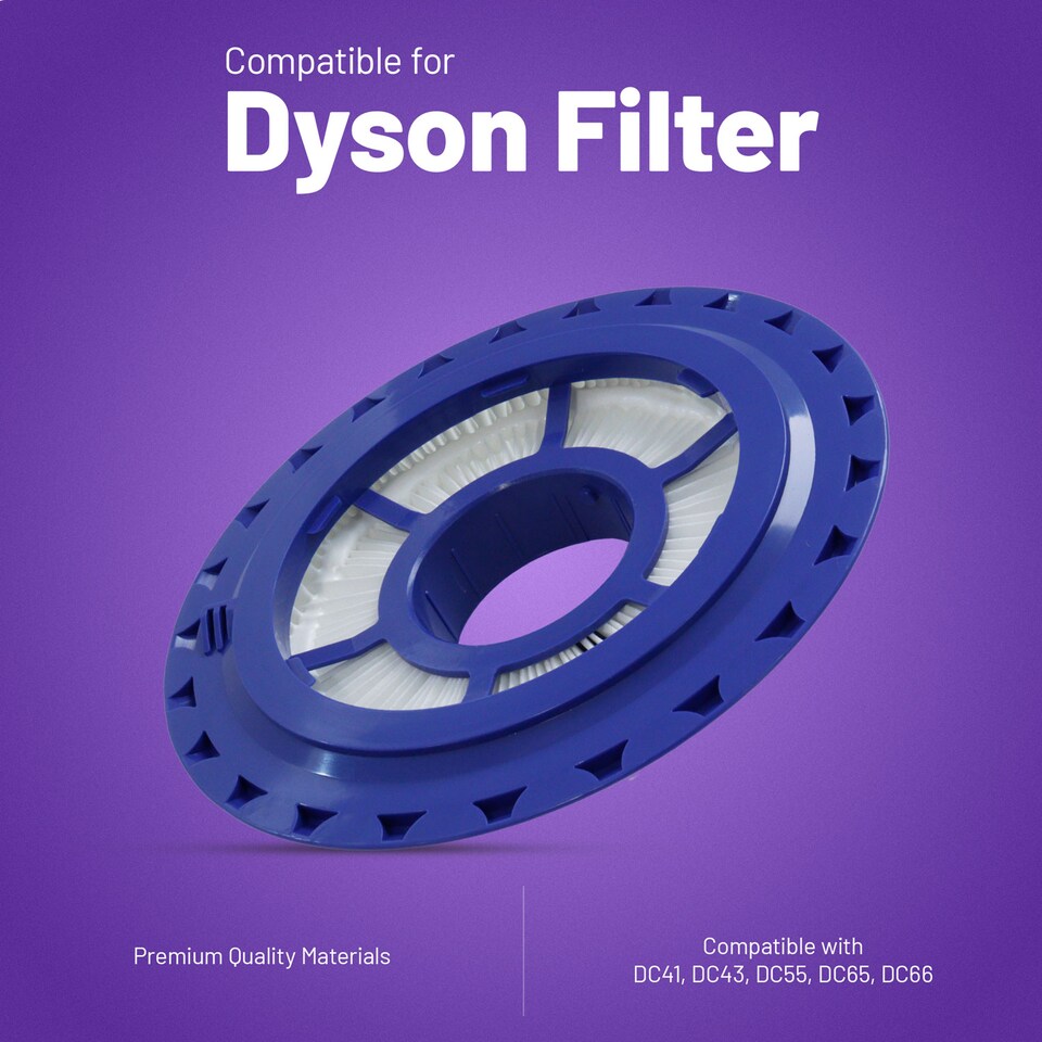 image 1 of Reliapart Post Motor HEPA Filter for Dyson DC41 DC43 DC55 DC65 DC66 92076902