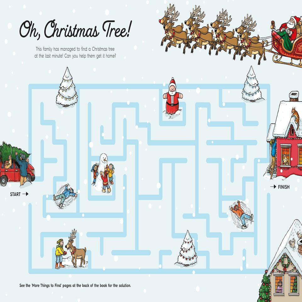 image 1 of Where's the Christmas Elf? A Festive Search-and-Find Book