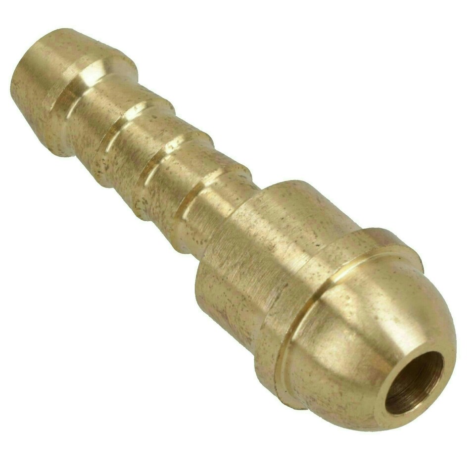 image 1 of Welding Gas Hose Connector 5/16 Hose Tail with 3/8 BSP Right Handed Thread 1pc