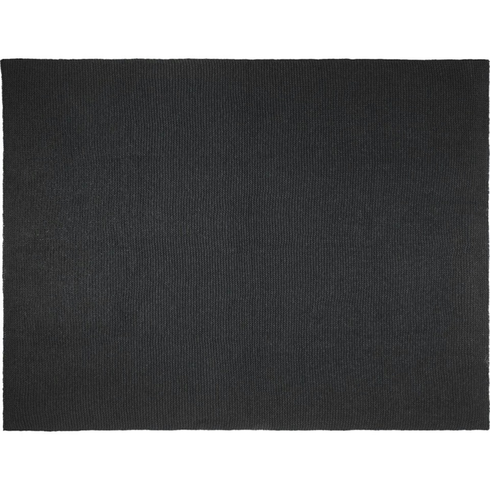 image 1 of Seasons Suzy Polyester Knitted Blanket - Solid Black - 120cm x 150cm