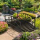 image 6 of Outsunny 1.2M Classic Arch Bridge for Ponds Creeks Streams Borders, Black