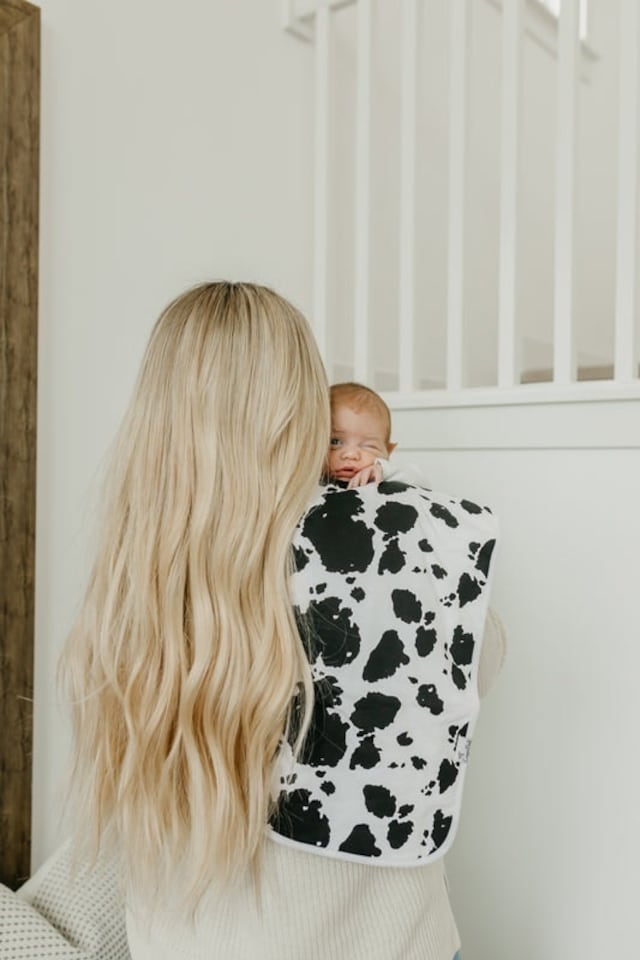 image 1 of Copper Pearl Premium Burp Cloths Jo 3Pk