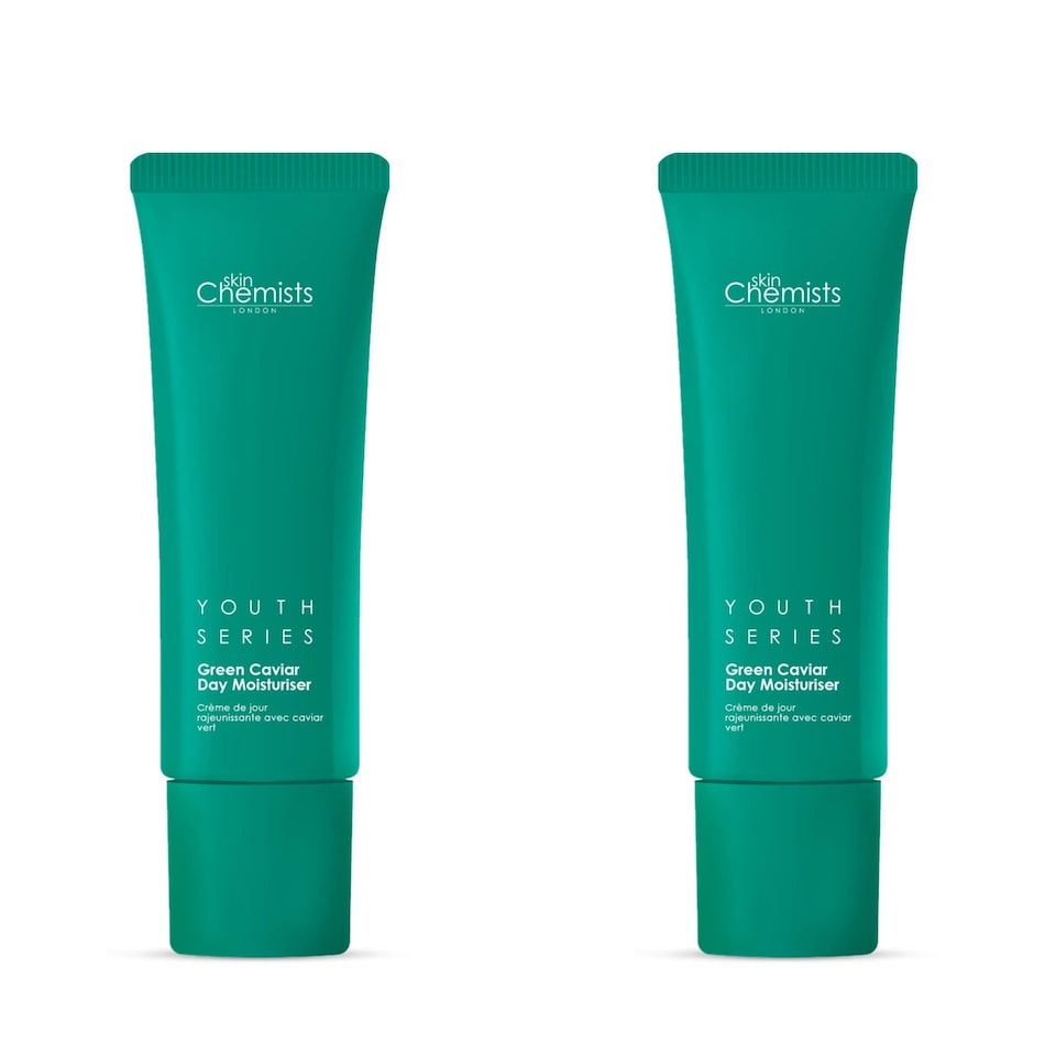 image 1 of skinChemists Green Caviar Day Moisturiser 50ml x 2 Duo Pack