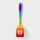 image 2 of Taylor's Eye Witness Rainbow Silicone Slotted Turner