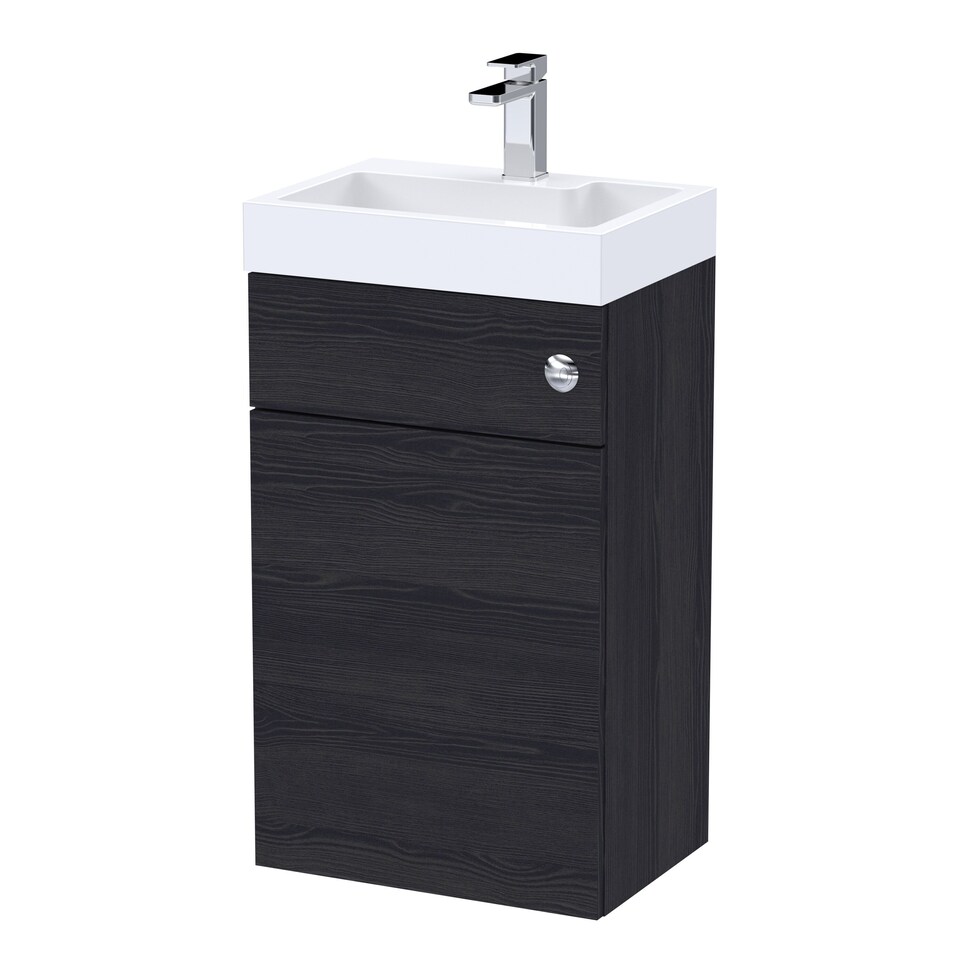 image 1 of Balterley 500mm Basin With WC Unit HBLACK