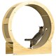 image 1 of PawHut Cat Treadmill with Brake, Scratching Pads for Indoor Cats, Oak Tone