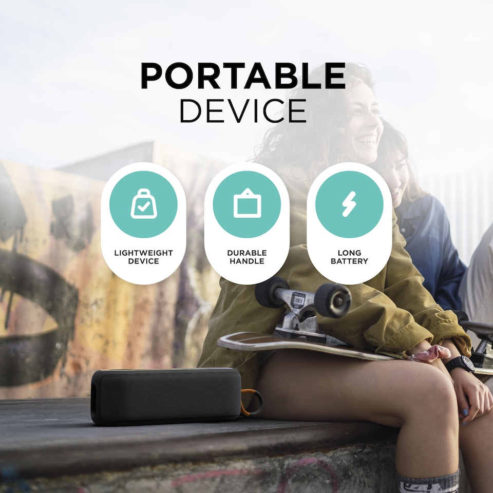 image 1 of DMD Portable Wireless Bluetooth Speaker, 16hrs Playtime 16W