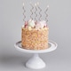image 2 of Rose Gold Curly Birthday Candles with Holders - Pack of 12