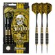 image 1 of Harrows Voodoo Brass Steel Tip Darts Set 19g, 21g, 23g, 25g & 27g - Includes Speedline shafts, Marathon Gold Flights & Travel Case, (23g)