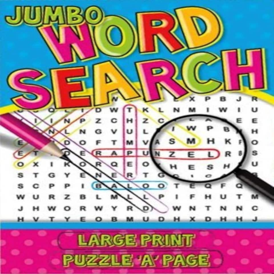 image 1 of Super Jumbo Word Search Book