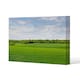 image 1 of Summer landscape with hilly green field and forest in the distance (Canvas Print) 77 x 51 x 4cm