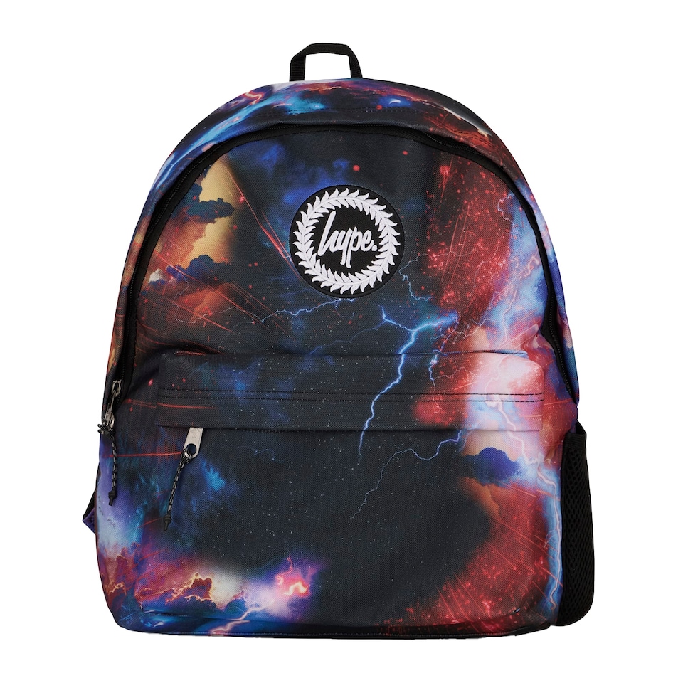 image 1 of Kids Backpack Constellation Galaxy Print | 18L School Bag with Laptop Sleeve | Multi | Multi | 1