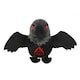 image 1 of Something Different Raven Plush Toy - Grey/Black/Red - One Size