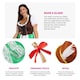 image 2 of Green & Brown Bavarian Dress with Stockings, Plaits & Hat Brown | S