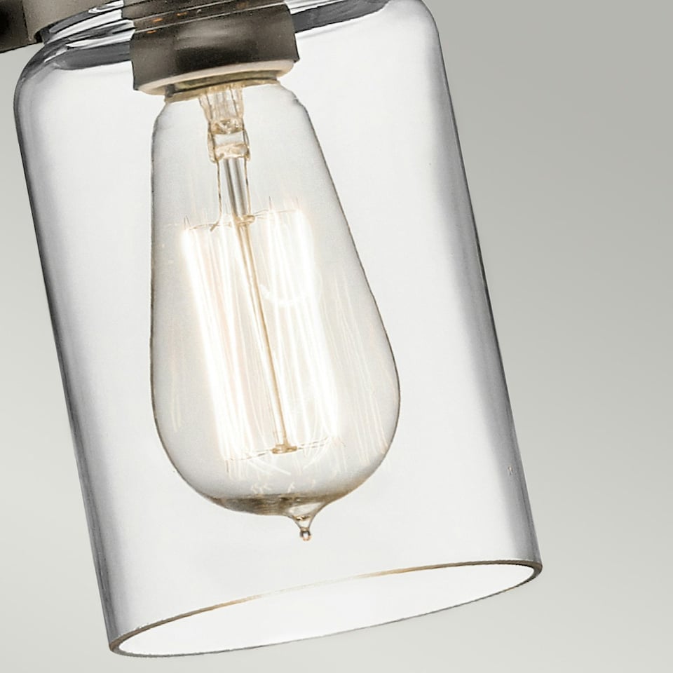 image 1 of Brinley 1 Light Ceiling Mini Pendant Olde Bronze, E27