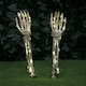 image 5 of Set of 2 Skeleton Hands Stake Lights