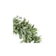 image 2 of Premier Artificial Door Wreath Frosted Mistletoe White Berries 35cm