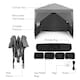 image 5 of Vonhaus Pop Up Gazebo with Sides 2.5m x 2.5m Grey