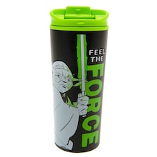 STAR WARS (YODA - FEEL THE FORCE) METAL TRAVEL MUG - STAR WARS CLASSICS N/A