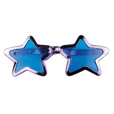 Boland Mega Star Glasses - Purple/Blue - One Size
