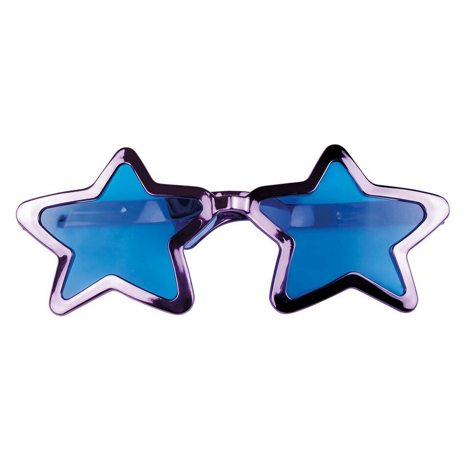 Boland Mega Star Glasses - Purple/Blue - One Size