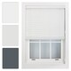 image 1 of FURNISHED Made to Measure Faux Wood Venetian Blinds 50mm Slat Window Blinds, Custom Fit, Waterproof, Easy Install | White | White | (W) 210cm x (L) 150cm