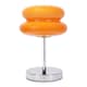 image 1 of ValueLights Travis Orange Rechargeable Integrated LED Portable Table Lamp | Orange