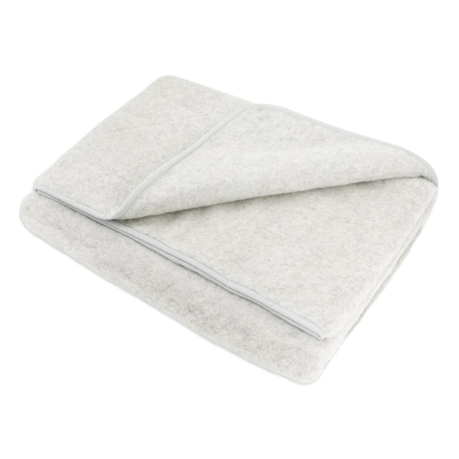 Native Natural Merino Wool Blanket - 130x170 Light Grey