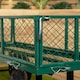 image 7 of Heavy Duty Green Metal Garden Festival Cart Truck Trolley Wheelbarrow