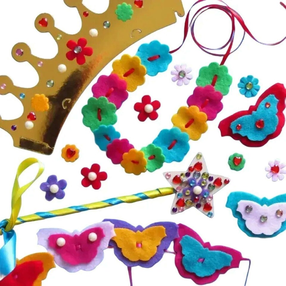 image 1 of Flower Fairy Kit - Buttonbag