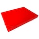 image 2 of A4 Clearview Red Box File with Elastic Closure