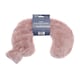 image 1 of Neck Faux Fur Hot Water Bottle - Blush