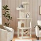 image 2 of Yaheetech 179 cm Tall Multi Level Cat Tree Kitten Condo Beige