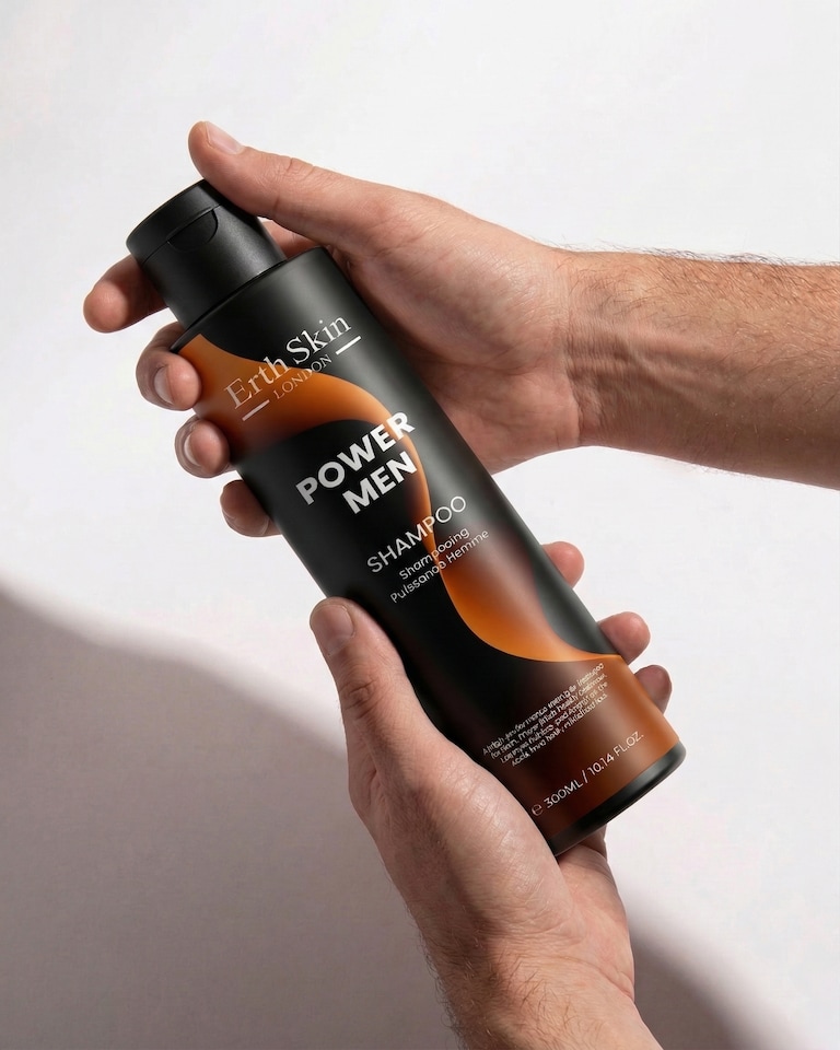 image 1 of Erth Skin London Power Men Shampoo