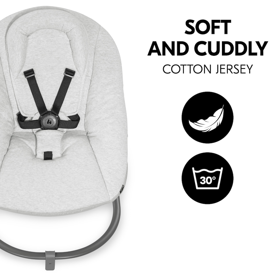 image 1 of hauck Alpha Bouncer Premium - Light Grey