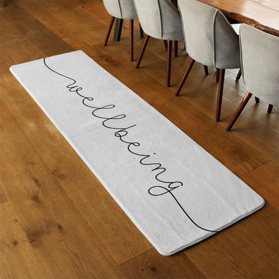 image 1 of Text Wellbeing Designer (Runner Rug)