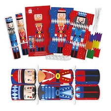 Make Your Own Nutcracker Christmas Crackers 30cm / 12 in - Pack of 8
