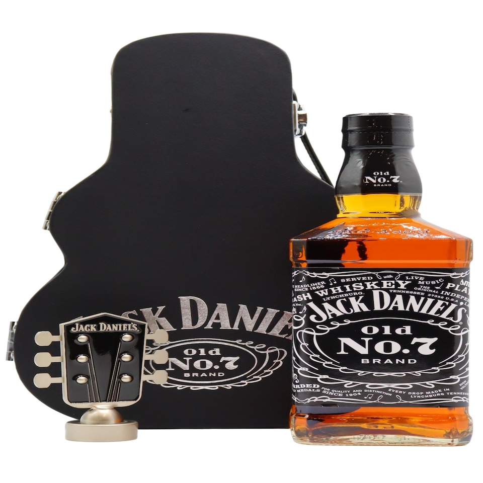 Jack Daniel's - 155th Anniversary Edition - Paula Scher & Pentagram Whiskey Guitar Case