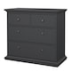 image 3 of Paris Chest of 4 Drawers in Matt Grey