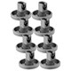 image 1 of SPARES2GO Basket Wheels compatible with Hotpoint Dishwasher Dishwasher 40mm x 8
