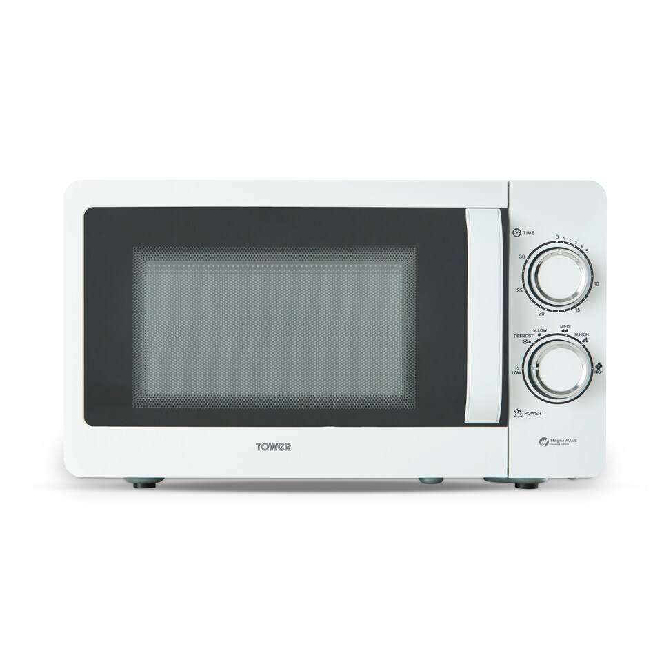 image 1 of 20L 800W Manual Microwave White