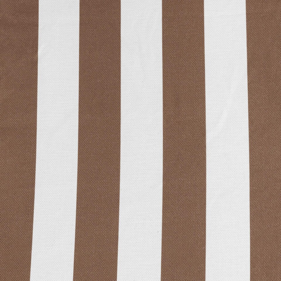 image 1 of High Back Seat Pad Deck Stripe, Cushion, Chocolate