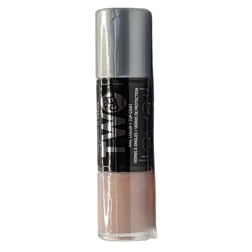 image 1 of Miracle Gel Sally Hansen It Takes Two Nail Colour & Top Coat 2x3.75ml Once Chiffon a Time #910 Sally Hansen N/A