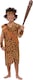 image 1 of Cave Boy Kids Fancy Dress Stone Age Prehistoric Caveman Kids Book Day Costume(4-6 Years)